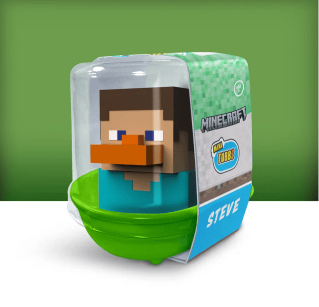 Steve Minecraft Mini Tubbz Boxed - 2