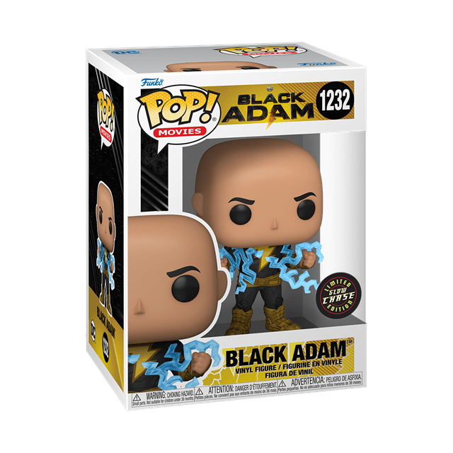 Black Adam With Glow Chase (1232) DC Comics Black Adam Pop Vinyl - 4