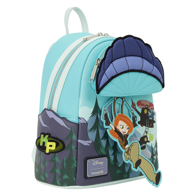 Kim Possible Paragliding Loungefly Mini Backpack - 2