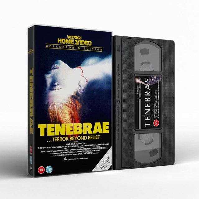 Tenebrae VHS - Vice Press Collector's Edition - 4
