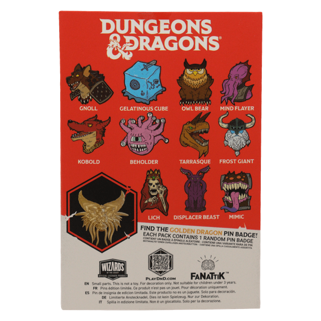 Dungeons & Dragons 50th Anniversary Mystery Pin - 3