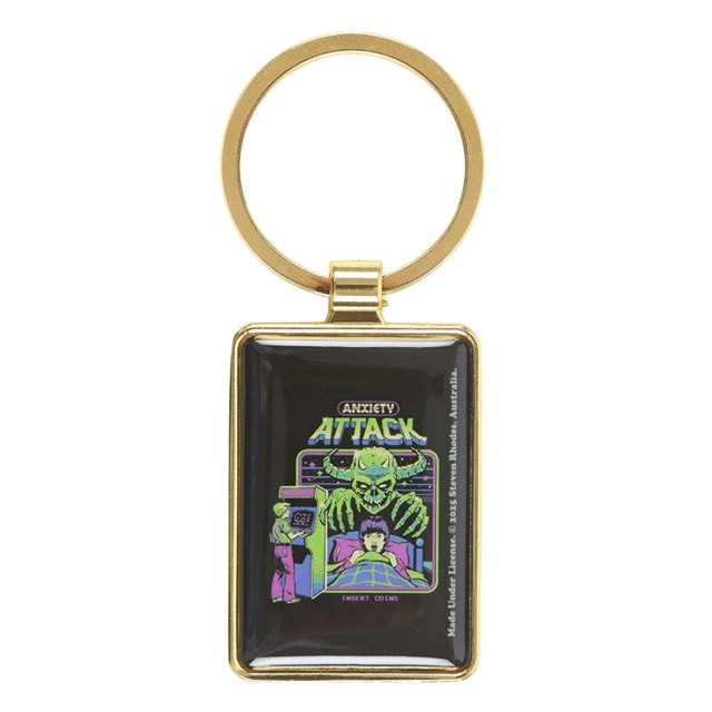Anxiety Attack Steven Rhodes Keyring - 2