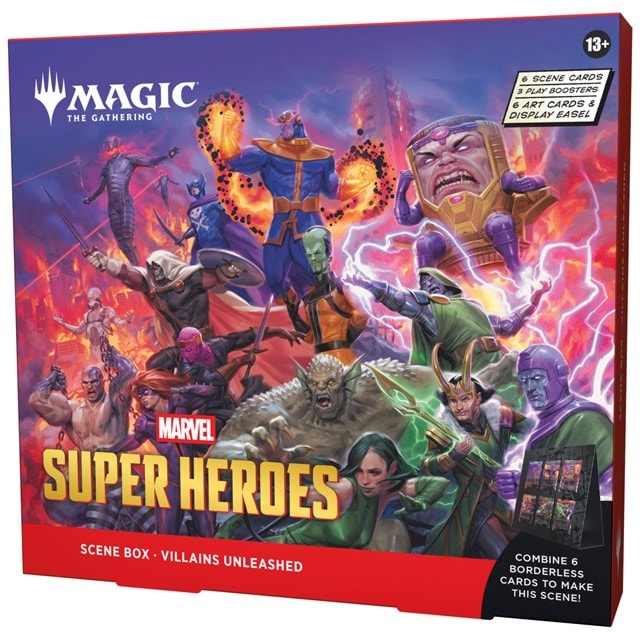 Marvel Super Heroes Scene Box Magic The Gathering Trading Cards Assortment - 2