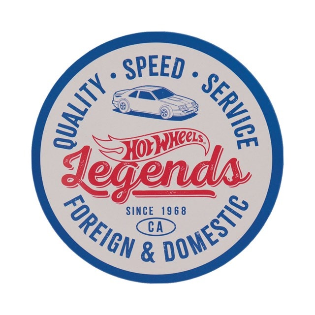 Hot Wheels Set Of 4 Coasters - 5