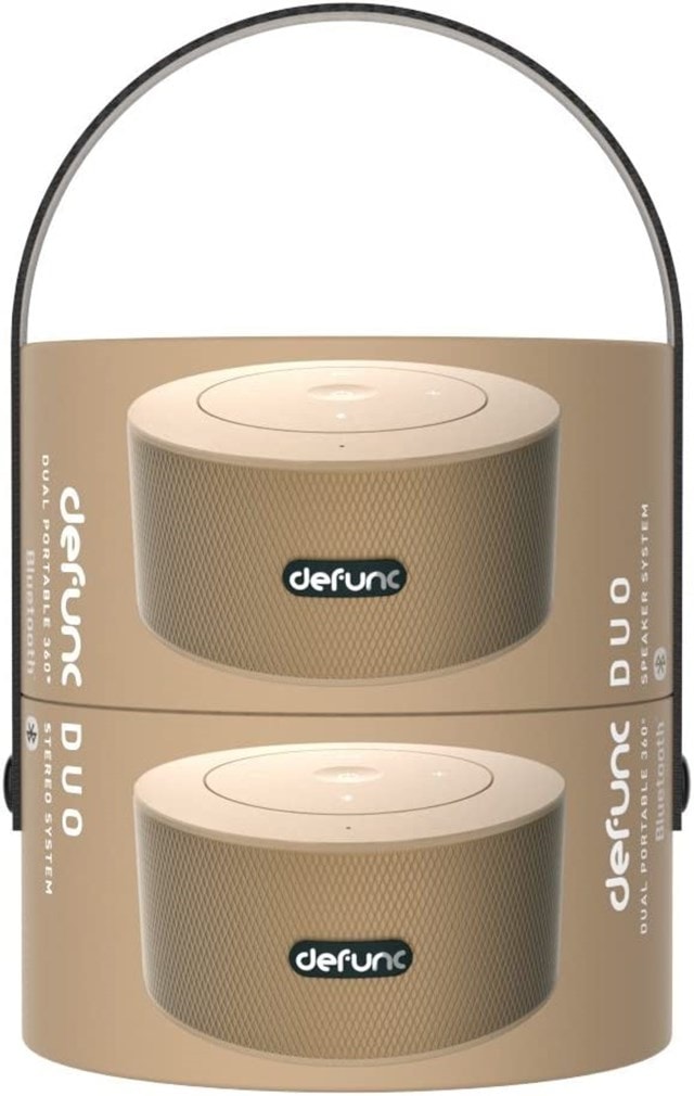 DeFunc Duo Gold Bluetooth Stereo Speakers - 6