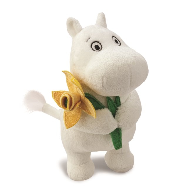 Standing With Daffodil 6.5 inch Moomins Plush - 1