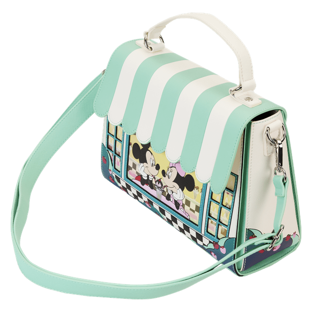 Mickey And Minnie Date Night Diner Crossbody Bag Loungefly - 3