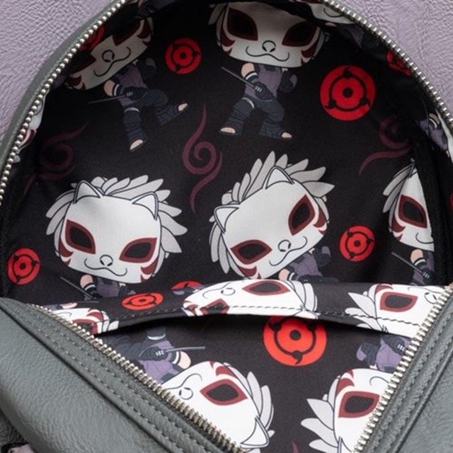 Naruto Kakashi Anbu Black Mini hmv Exclusive Loungefly Backpack - 4