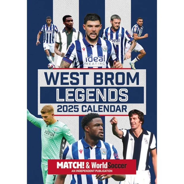 West Brom Legends 2025 A3 Calendar - 1