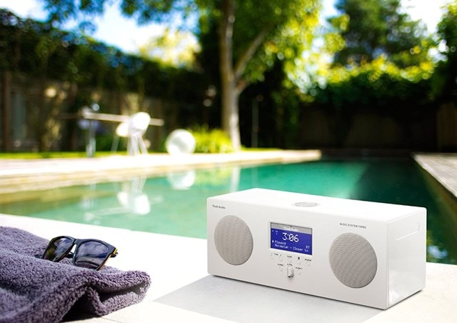Tivoli Audio Music System 3+ White Bluetooth Speaker with DAB+ & FM Radio - 6