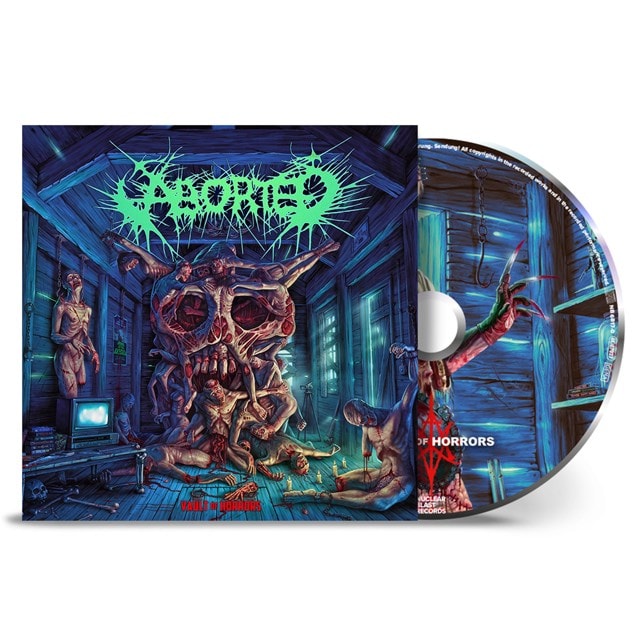 Vault of Horrors - Limited Edition Digipack - Glow In The Dark Logo - 1