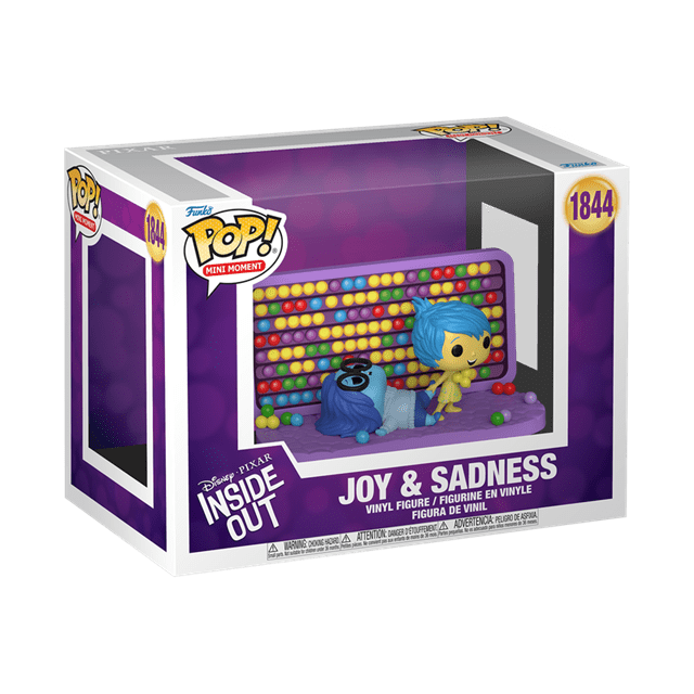 Joy & Sadness 1844 Inside Out Funko Pop Vinyl Mini Moment - 2