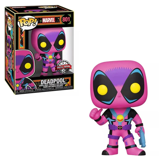 Blacklight Deadpool (801) hmv Exclusive Pop Vinyl - 3