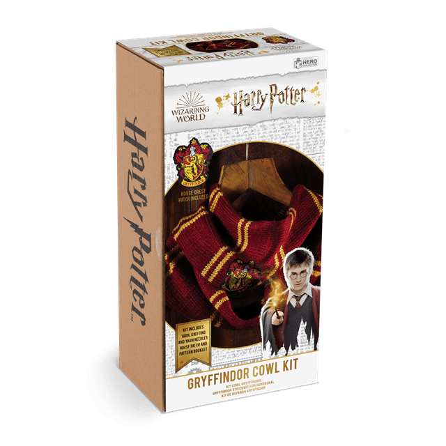 Harry Potter: Gryffindor House Cowl: Knit Kit: Hero Collector - 6