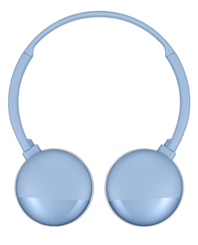 JVC Flats HA-S22W Blue Bluetooth Headphones - 4