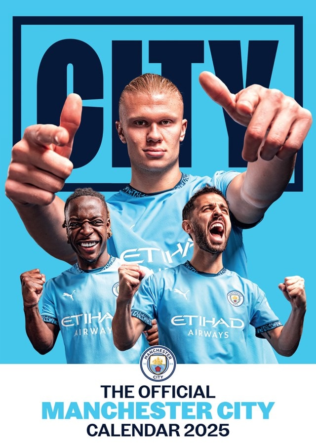 Manchester City FC 2025 A3 Calendar - 1