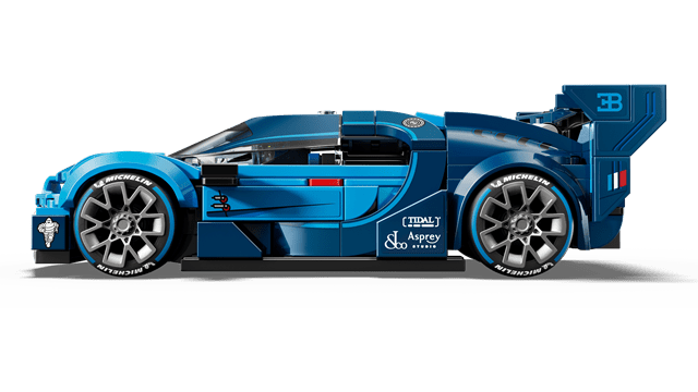 Bugatti Vision GT Hyper Sports Car LEGO Speed Champions - 3