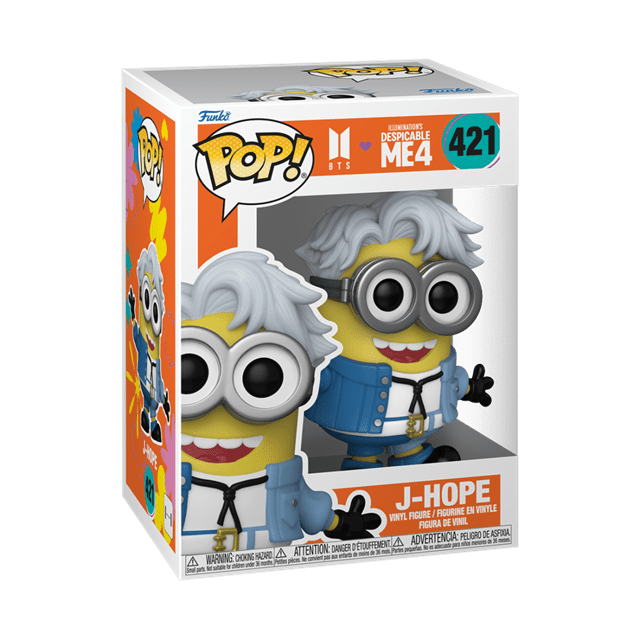 J-Hope 421 BTS x Despicable Me 4 Funko Pop Vinyl - 2