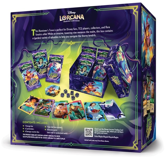 Attack Of The Vine Illumineer's Trove Set Disney Lorcana Trading Cards - 3