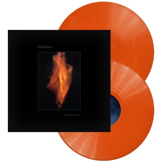 Mind Burns Alive - Limited Edition Orange Crush Etched 2LP - 1