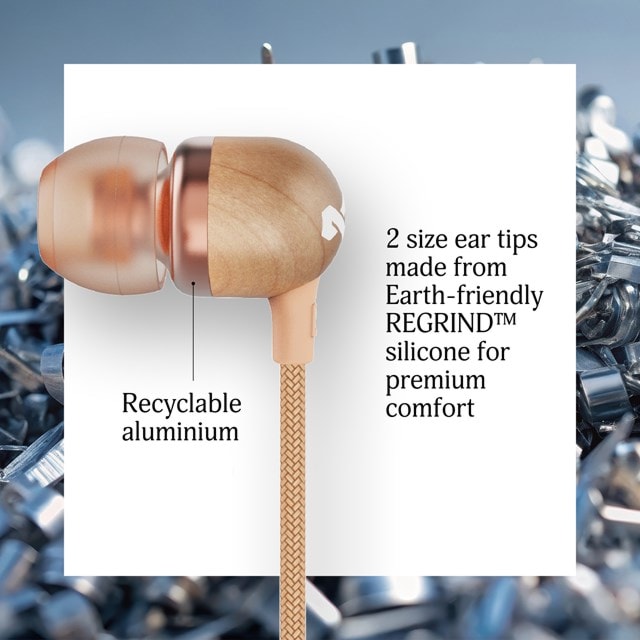 House Of Marley Smile Jamaica Copper USB-C Earphones W/Mic - 7
