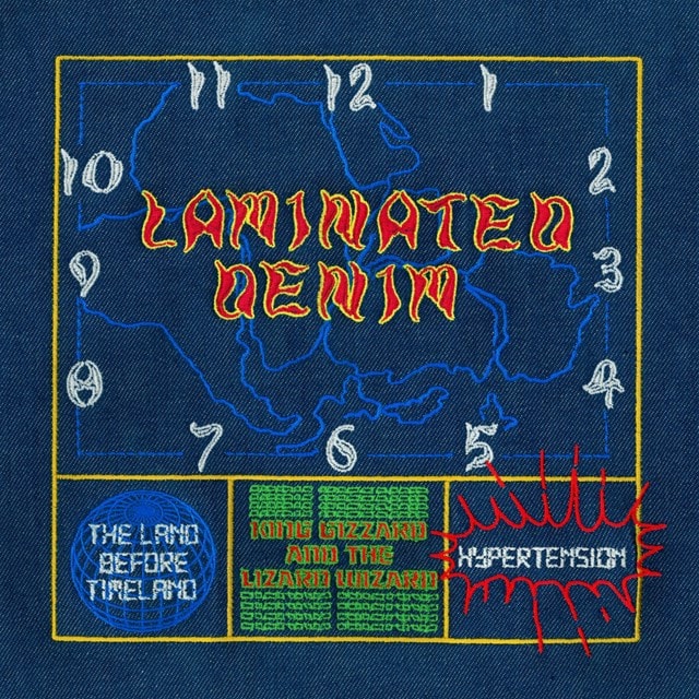 Laminated Denim - Lucky Rainbow Vinyl - 2