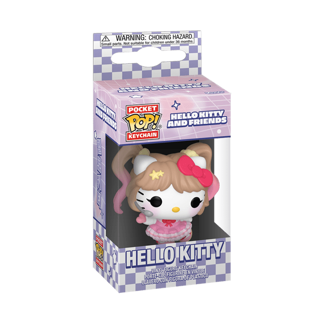 Hello Kitty Sanrio K-Pop Outfit Funko Pop Vinyl Keychain - 2