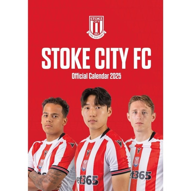 Stoke City FC 2025 Calendar A3 - 1