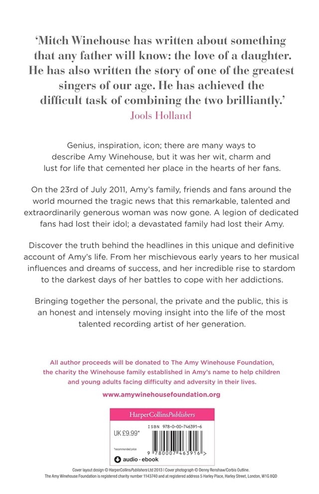 Amy Paperback By Mitch Winehouse - 2