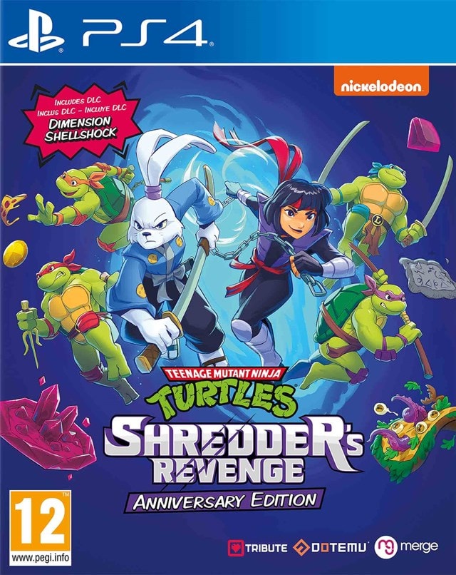 Teenage Mutant Ninja Turtles: Shredders Revenge Anniversary Edition (PS4) - 1