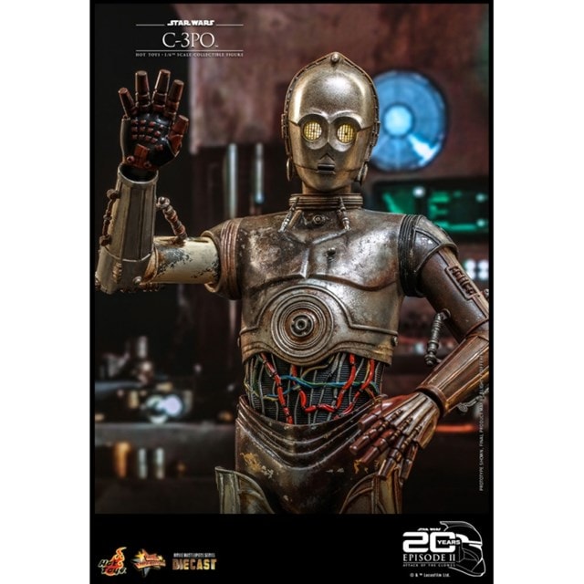 1:6 C-3Po - Star Wars: Attack Of The Clones Hot Toys Figurine - 6