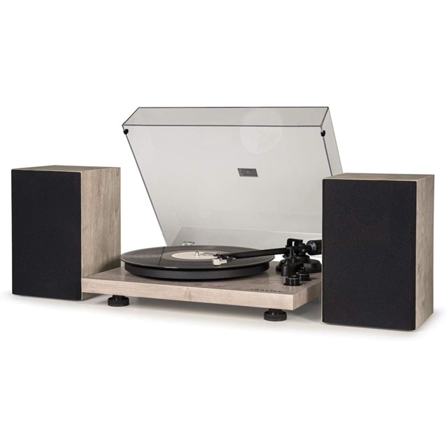 Crosley C62 Grey Turntable & Speakers - 2