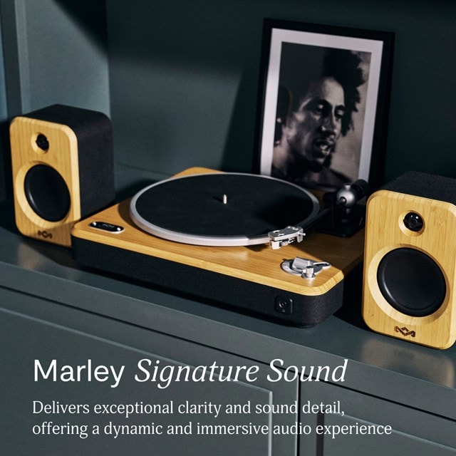 House Of Marley Stir It Up Wireless 2 Bluetooth Turntable & Speakers - 2
