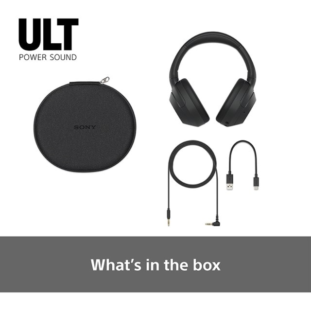 Sony ULT Black Active Noise Cancelling Headphones - 4