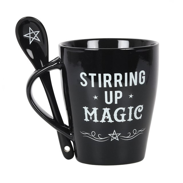 Stirring Up Magic Ceramic Mug And Spoon Set - 1