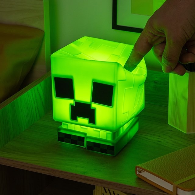 Creeper Minecraft Squishy Glo Silicone Light - 4