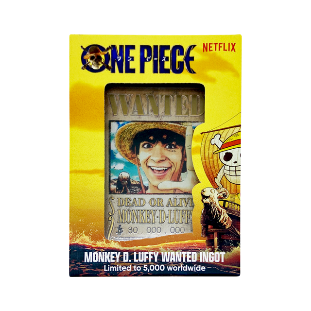 Wanted Poster One Piece Limited Edition Ingot - 2