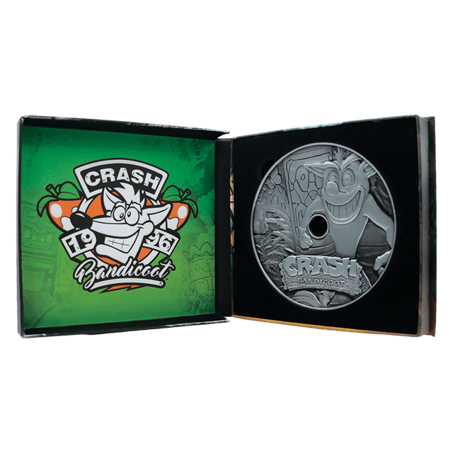 Crash Bandicoot Limited Edition 30th Anniversary Metal Cd-Rom Replica - 2