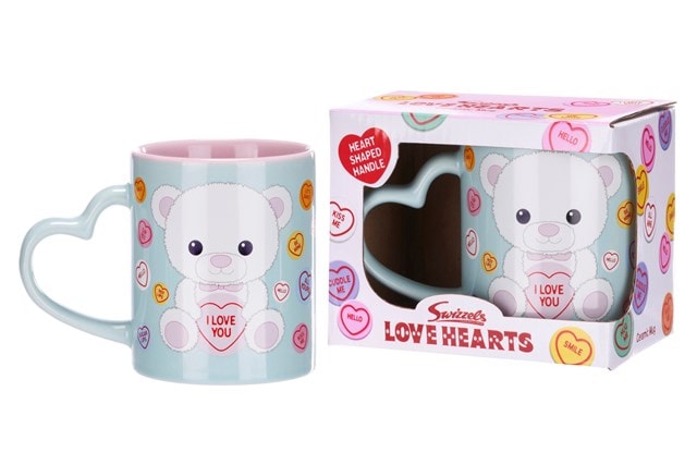 I Love You Bear Swizzels Love Hearts (11 Oz) Mug - 1