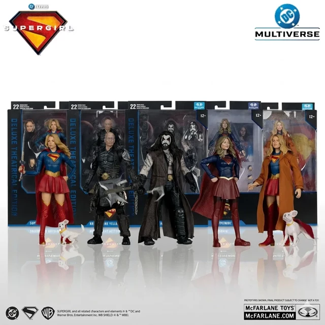 Supergirl DC Deluxe Theatrical Edition McFarlane Figurine Assortment - 2