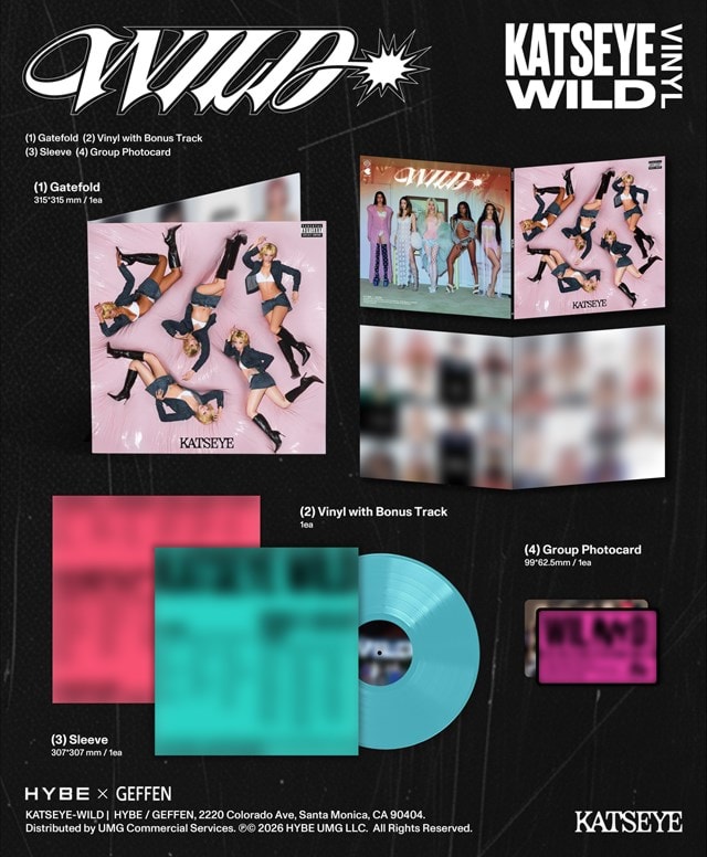 WILD (hmv Exclusive) Blizzard Vinyl - 2