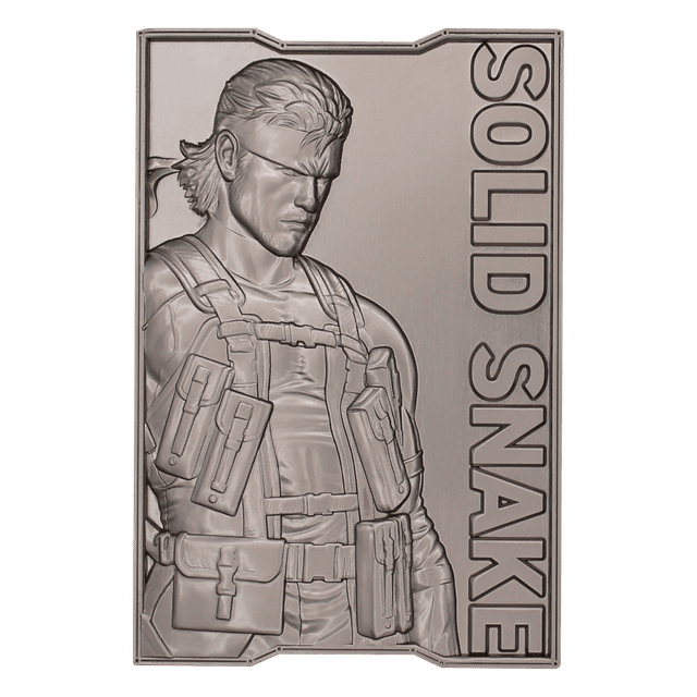 Solid Snake Metal Gear Solid 2 Ingot - 1