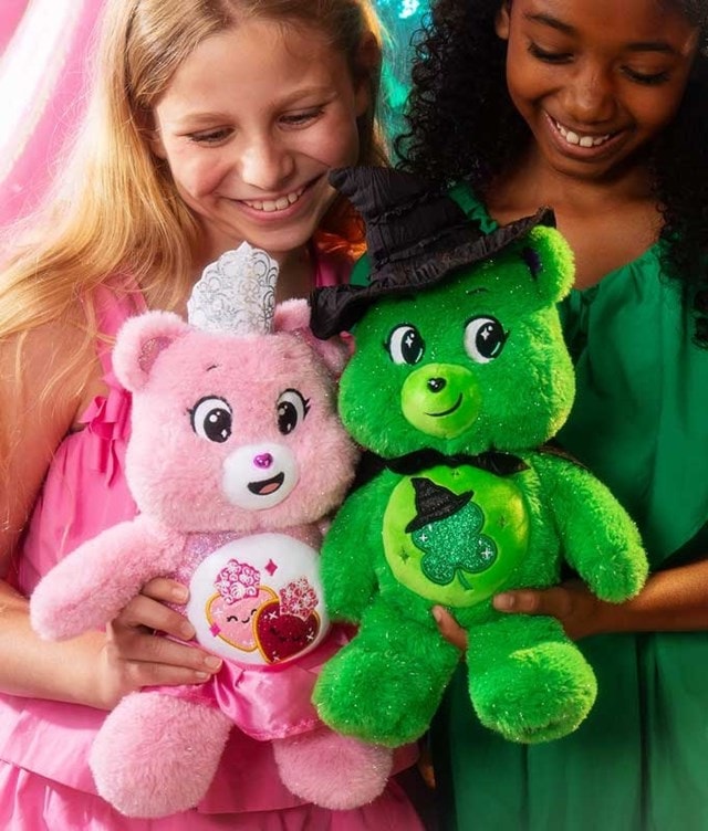 Love-A-Lot Bear As Glinda And Good Luck Bear As Elphaba Wicked Care Bears Plush Set - 4
