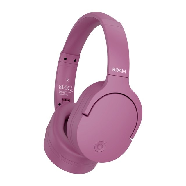 Roam Crux Crocus Pink Bluetooth Over Ear Headphones - 5