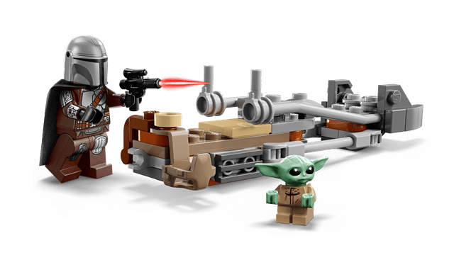 The Mandalorian & Grogu's Speeder Bike Star Wars LEGO - 5