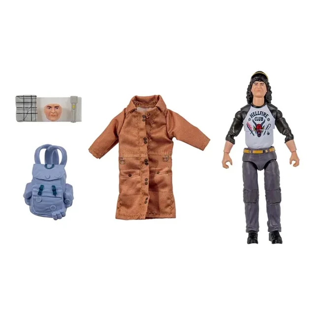 Dustin With Accessories Stranger Things 5 Upside Down Collection Figure - 5