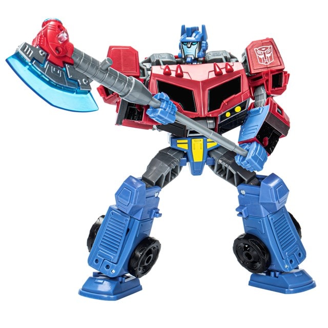 Transformers Legacy United Voyager Class Animated Universe Optimus Prime Converting Action Figure - 1
