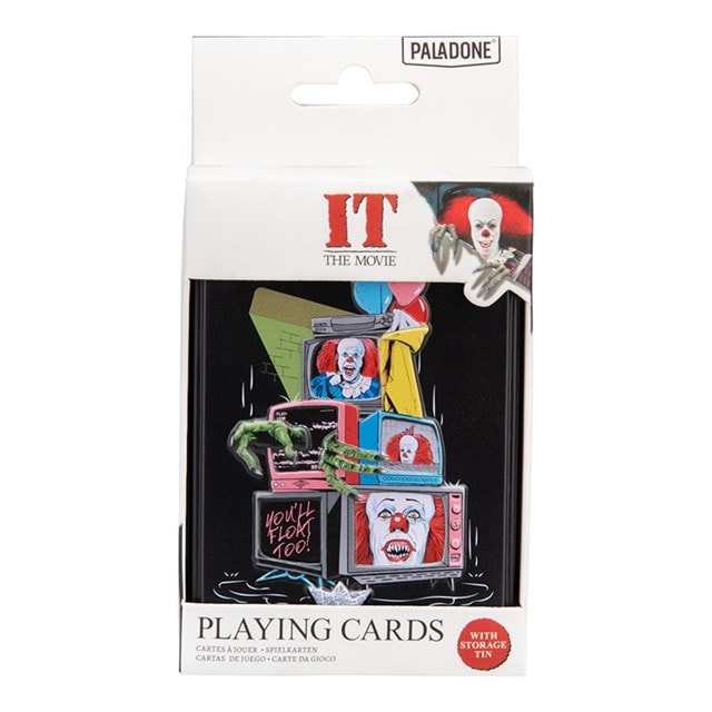 Pennywise IT Playing Cards In A Tin - 4