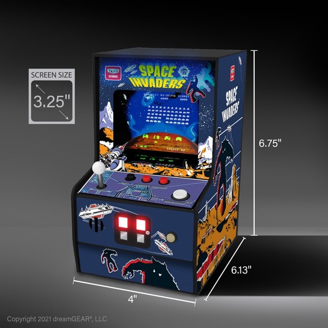 Micro Player Space Invaders Collectible Retro My Arcade Premium Edition - 5