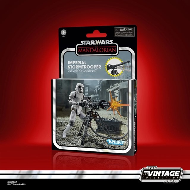 Deluxe Imperial Stormtrooper (Nevarro Cantina) Hasbro Star Wars Vintage Collection Action Figure - 2
